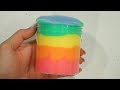 Making Satisfying Rainbow Putty Slime