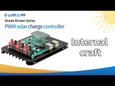 LDSOLAR OD Series PWM solar charge controller process display