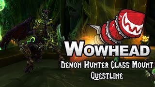 Demon Hunter Class Mount Questline