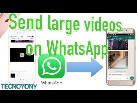 How to send large video file to WhatsApp