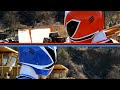 Power Ranger Samurai Ranger Rojo Vs Ranger Azul Jayden Vs Kevin