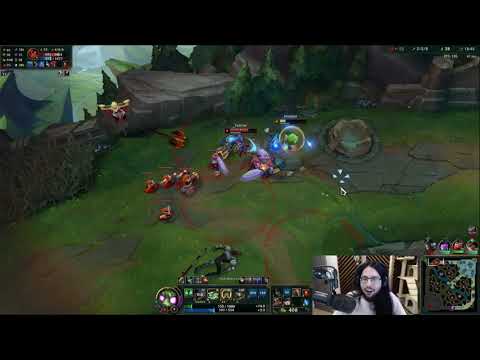 Imaqtpie living on the edge with Amumu