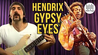 Jimi Hendrix - Gypsy Eyes - Guitar Lesson
