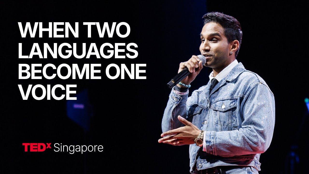 When Two Languages Become One Voice | Yung Raja  | TEDxSingapore