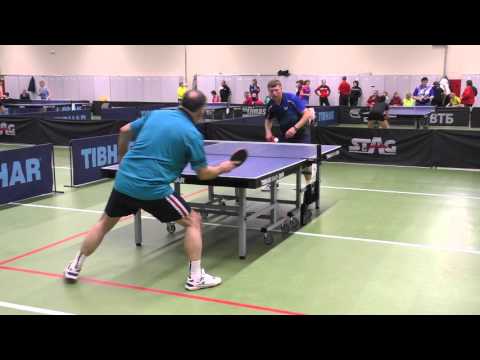 Раубичи Важа ЦХОВРЕБАДЗЕ - Александр ЖИДОМИРОВ Настольный теннис