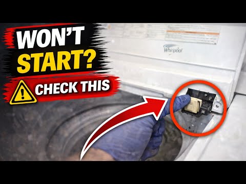 Whirlpool Washer Not Starting? Lid Lock Replacement (Fix It Fast)