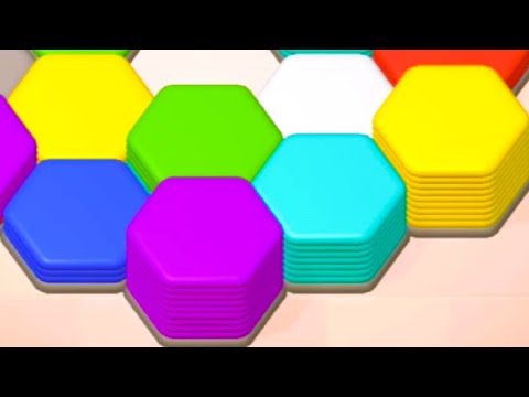 Hexa Crush GAMEPLAY Levels 1-4 (Android, iOS) - YouTube