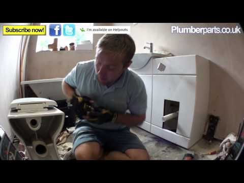 HOW TO INSTALL A CONCEALED TOILET CISTERN - Back To The Wall - Plumbing Tips