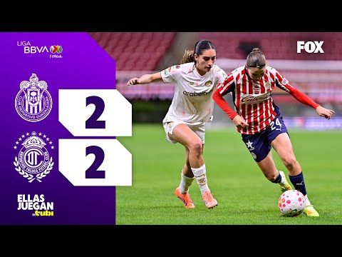 CHIVAS 2-2 TOLUCA | RESUMEN | LIGA MX FEMENIL | CUARTOS DE FINAL | APERTURA 2025