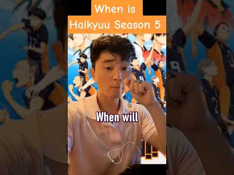 Haikyuu season 5 release