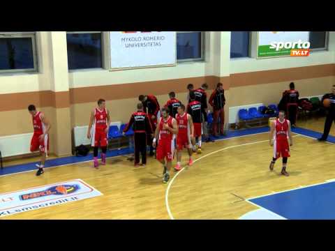 SportoTV.lt: NKL rungtynės: Vilniaus "Perlas-MRU" - Marijampolės "Sūduva-Mantinga"