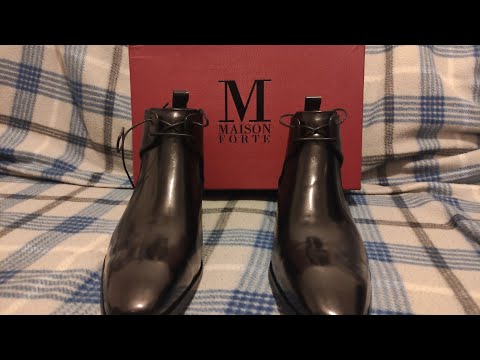 Maison Forte Falcon boot unboxing