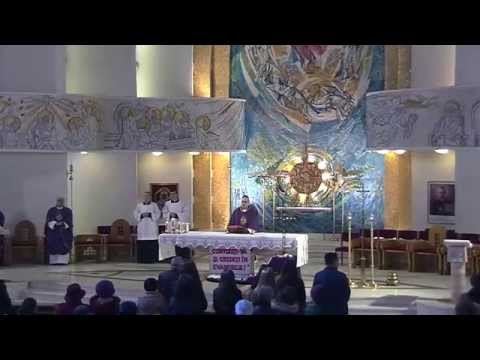 Iasi (catedrala): Liturghia din Duminica a 5-a din Postul Mare (22 martie 2015)