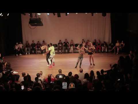 VIII RIO ZOUK CONGRESS - Jack & Jill Intermediate FINALS - Bateria 1