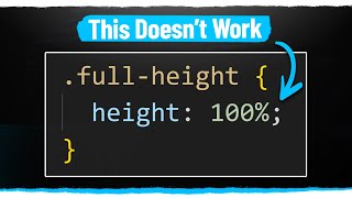 Are You Making These CSS Height Mistakes?