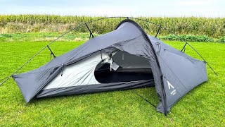 A very UNIQUE backpacking tent - Nortent Vern 1 tent review