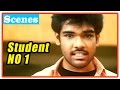 Student No 1 Tamil Movie Scenes Sibi Saves Sherin From Yugendran Sibi Reveals He Is Murderer