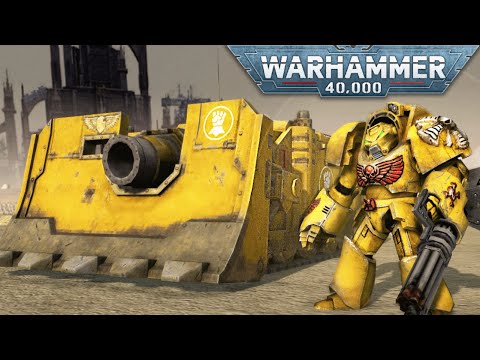 Imperial Fists vs Legion of Nurgle - Men of War: Warhammer 40k Mod