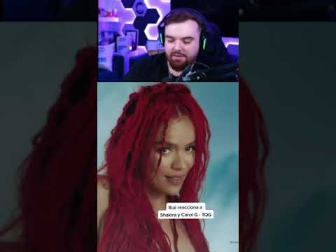 IBAI REACCIONA A LA CANCION DE SHAKIRA Y LA BICHOTA KAROL G TQG #viral #karolg #shakira #tqg #viral