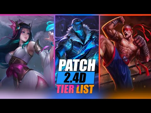 Wild Rift HIGH ELO TIER LIST | Patch 2.4D | PRO META & RANK META (Climb Challenger Easy!)