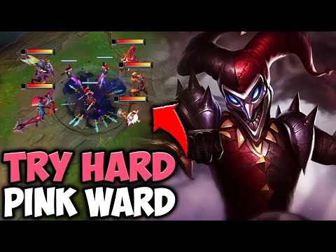 WHEN PINK WARD GOES FULL TRY HARD MODE! (INSANE SHACO PLAYS)