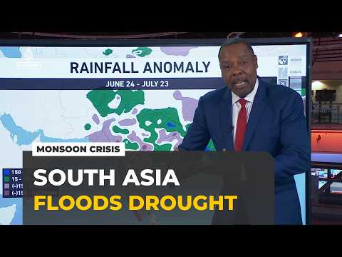 Why monsoon rains bring floods to some areas and drought to others