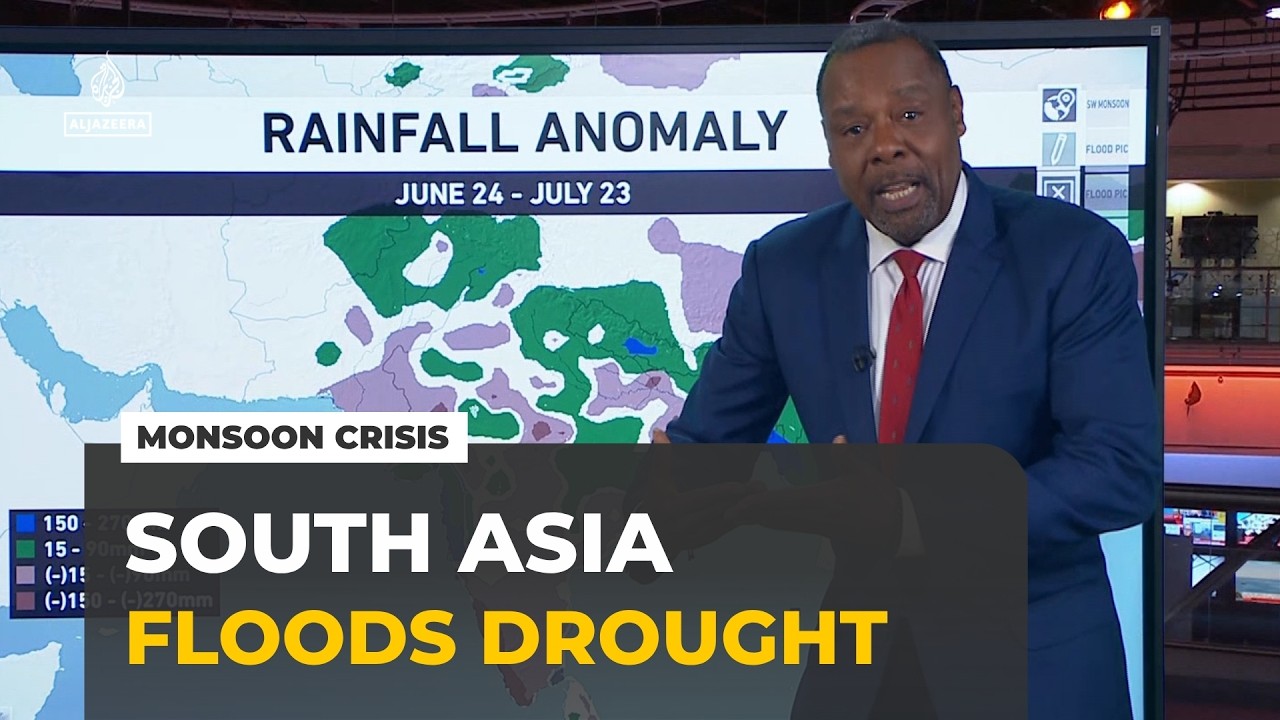 Why monsoon rains bring floods to some areas and drought to others