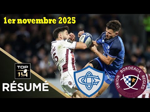TOP14: Full match summary Castres Olympique vs Union Bordeaux-Bègles: Round 9 - 2025/2026 Season