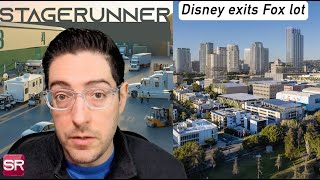 Disney is vacating the Fox Studio Lot but there's reason to be optimistic