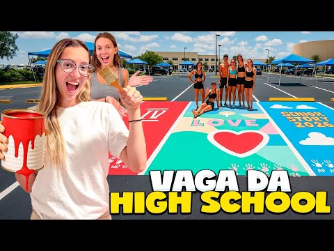 PINTAMOS AS VAGAS DOS ESTUDANTES DA HIGH SCHOOL  NOS ESTADOS UNIDOS