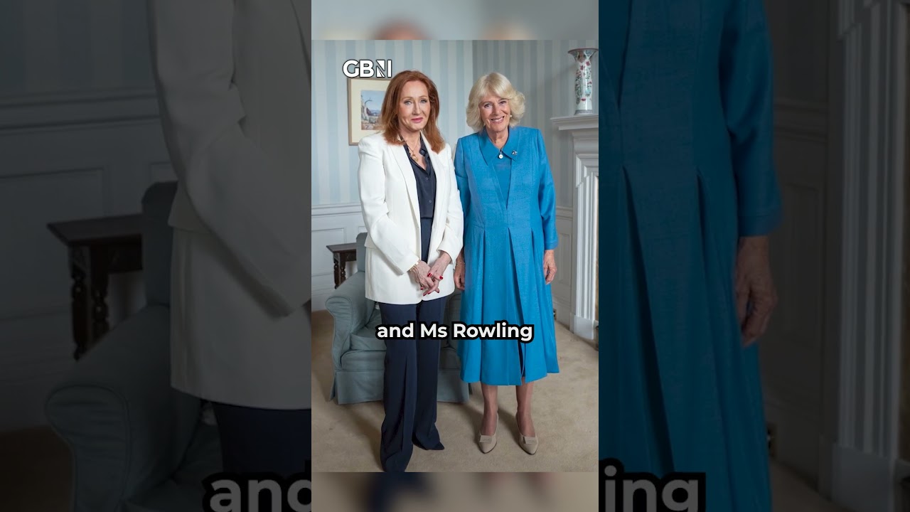 Video: Queen Camilla Meets JK Rowling at Holyroodhouse to Discuss Reading