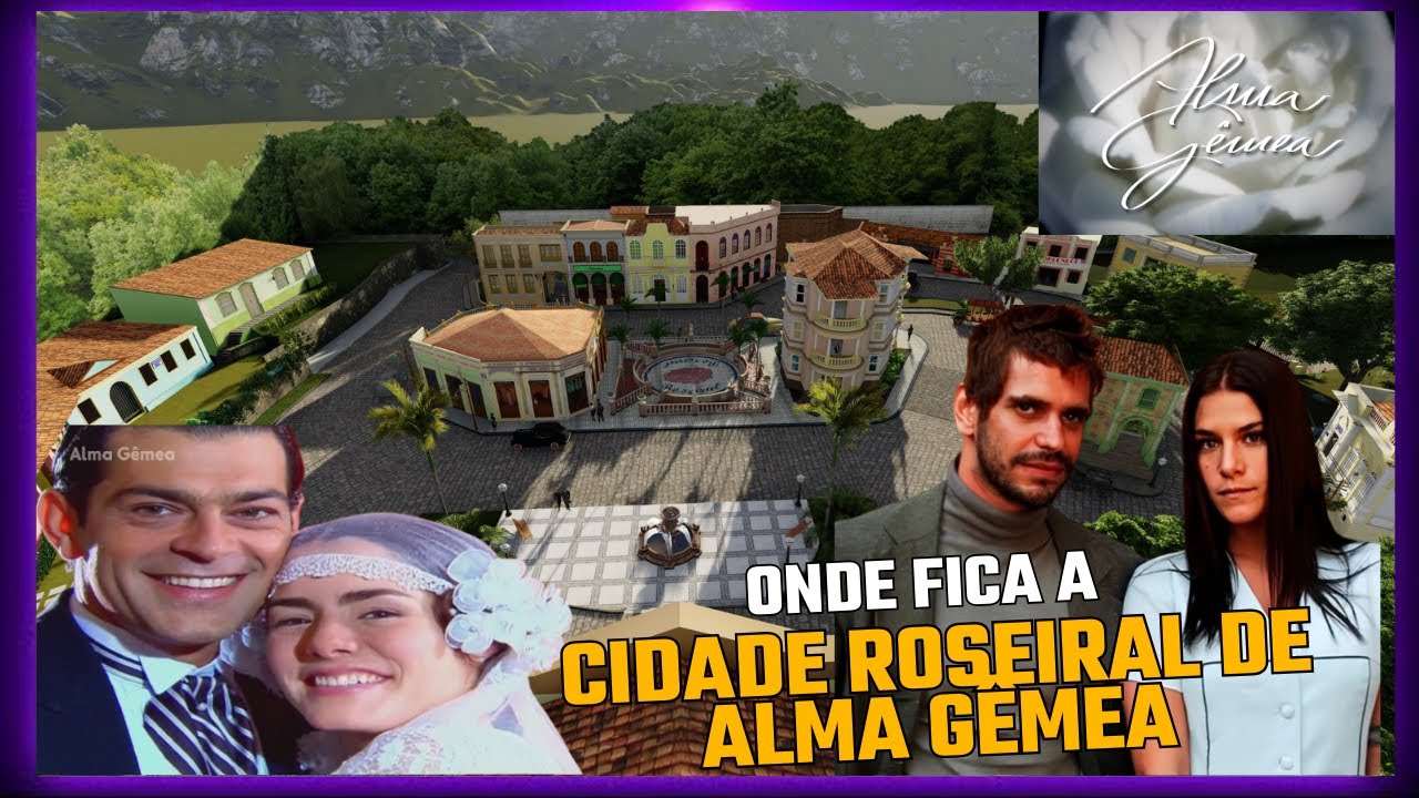 Cidade Cenográfica da TV GLOBO: Alma Gêmea - Onde foi gravada a novela Roseiral
