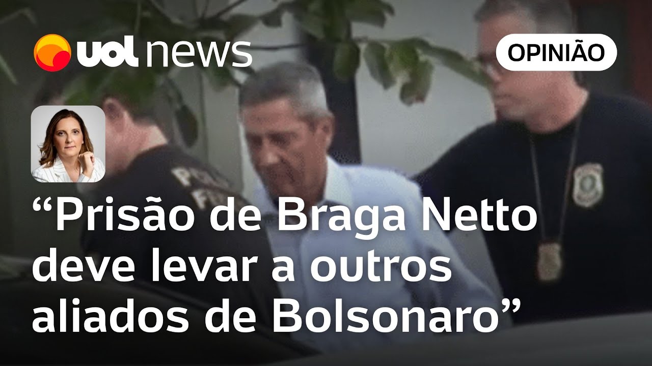 Braga Netto preso deve tirar o sono de Gilson Machado e Onyx Lorenzoni | Andreza Matais