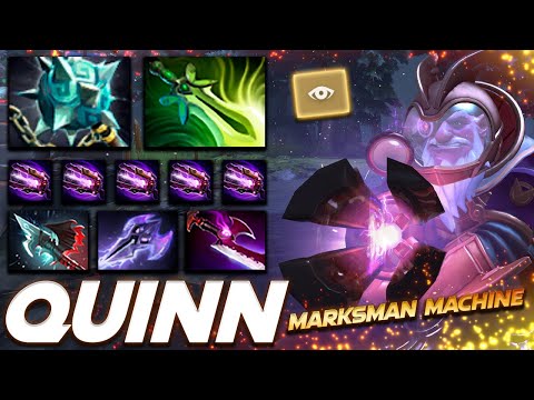 Quinn Sniper Mega Marksman - Dota 2 Pro Gameplay [Watch & Learn]