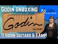Unboxing 11 NEW Godin Guitars