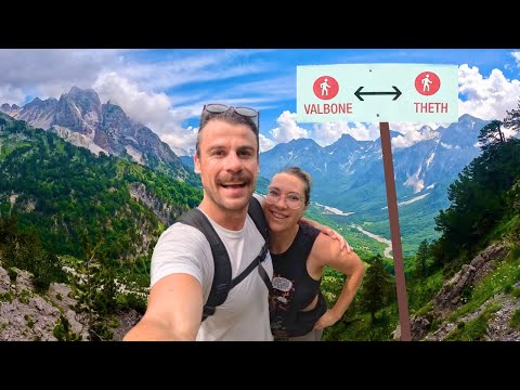 Hiking the Theth to Valbona Trail: Albanian Alps | Travel Vlog 🇦🇱