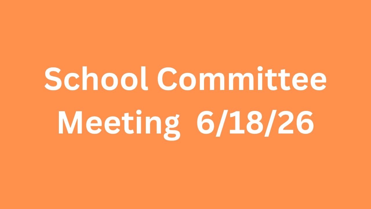 From the School Committee