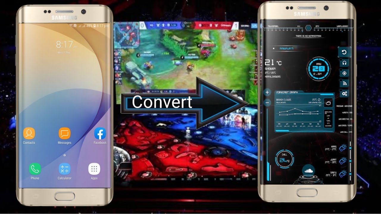 Theme Launcher For Android in Low MBs