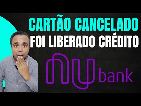 NUBANK RELEASES CARD CANCELED DUE TO LACK OF PAYMENT #nubank