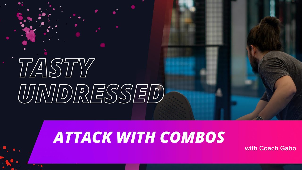 Attack Padel opponents using strategic shot combinations