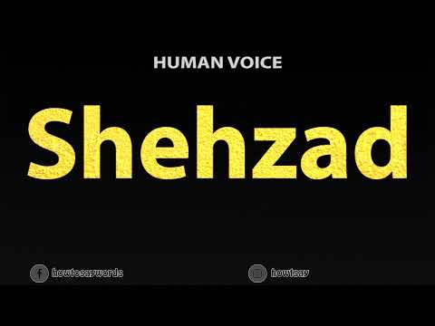 How To Pronounce Shehzad