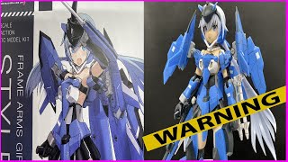 【FAガール】コトブキヤの『スティレットXF-3』を制作したらパン〇ラがヤバかったｗ【美少女プラモ】