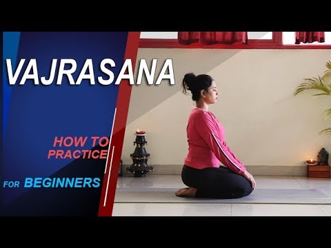 Vajrasana || Yoga for beginners || yoga for good digestion