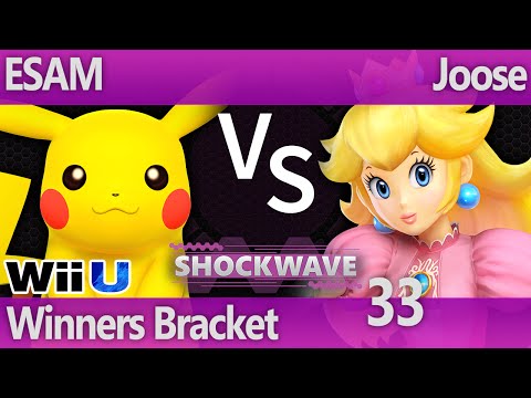 SW 33 Wii U - ESAM (Pikachu) vs Joose (Peach, Pikachu) - Winners Bracket