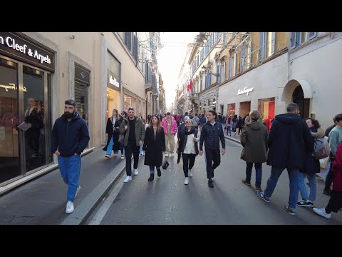 Rome, Italy - Here's The Current Situation In Rome. Rome 4K