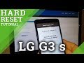 Hard Reset LG G3 s - how to wipe your phone 