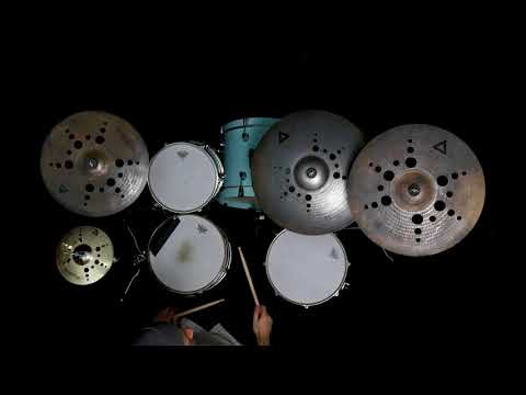 Istanbul Agop 21" Xist Ion Dry Dark Ride & 19" Crash Cymbal - Pair Set image 8