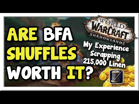 Over 400k Profit w/ Scrapping BfA Bracers | Full Breakdown | Shadowlands | WoW Gold Making Guide