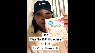 Use This To Kill Roaches In Your House!! #shortsvideo #homeremedies