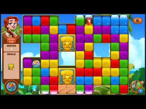 Lost Island Blast Adventure Level 615 - NO BOOSTERS 🏝️ | SKILLGAMING ✔️